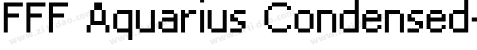 FFF Aquarius Condensed字体转换